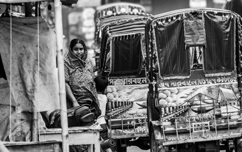 Painted Surfaces of the Rickshaws