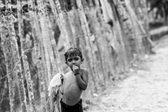 Boy at the Fence