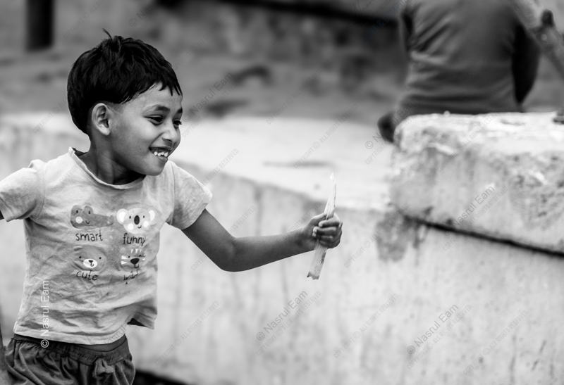 Boy with a Stick