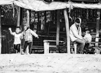 Village Children at Play