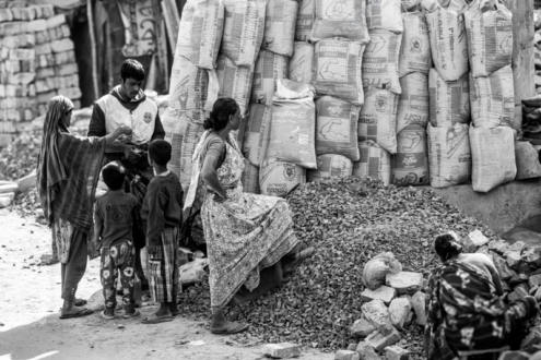 At the Edge of Construction - Fine Art Photography Print, Limited Edition Print, Monochrome Photography, Documentary Photography, Nasrul