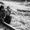 Mother and Child on the Tracks - Fine Art Photography Print, Limited Edition Print, Black and White Photography, Art Photography Investment, Mother and Child Photography