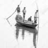 In a Small Laden Boat - Fine Art Photography Print, Limited Edition Photography, Giclée Print, Contemporary Art Photography, Photography Art Investment