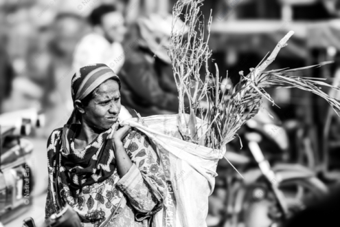 The Weight of Her Daily Struggle - Fine Art Photography Print, Limited Edition Photography, Museum-Quality Photography,  Contemporary Art Photography, Photography Art for Sale