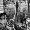 Brothers at the Bus Stop - Fine Art Photography Print, Limited Edition Photography, Monochrome Photography,  Childhood Photography,  Art Photography for Sale