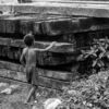 Boy at the Timber Stack - Fine Art Photography Print, Limited Edition Photography, Giclée Print, Fine Art Photography,  Art Photography for Sale