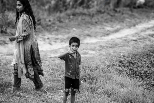 Boy by the Path - Fine Art Photography Prints, Limited Edition Photography, Giclée Prints, Art Photography Collectors, Nasrul Eam