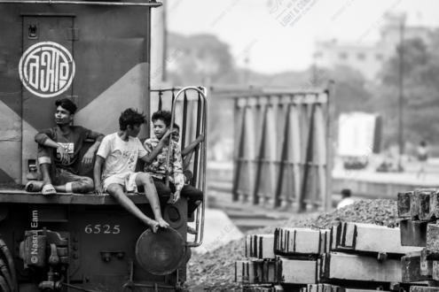 Train Car Vignette - Fine Art Photography Print, Limited Edition Print, Monochrome Photography, Giclée Print, Fine Art Photography
