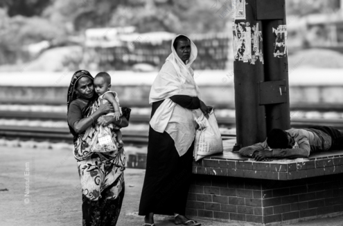 Platform Guardians - Fine Art Photography Prints, Limited Edition Prints, Black and White Photography, Photography Art, Art Photography for Sale
