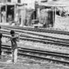 Cricket by the Tracks - Fine Art Photography Print, Limited Edition Photography, Monochrome Photography,  Art Photography Print,  Fine Art Prints