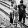 Railway Walk - Fine Art Photography Print, Limited Edition Print, Monochrome Photography, Art Photography, Railway Photography