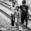 Railway Walk - Fine Art Photography Print, Limited Edition Print, Monochrome Photography, Art Photography, Railway Photography
