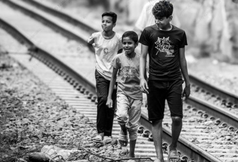 Railway Walk - Fine Art Photography Print, Limited Edition Print, Monochrome Photography, Art Photography, Railway Photography