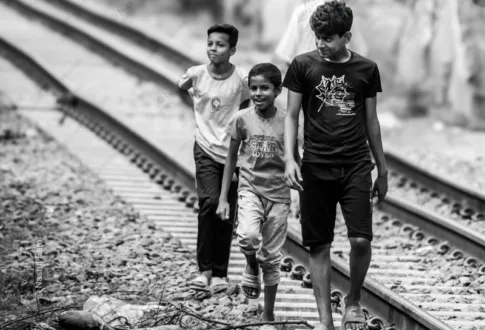 Railway Walk - Fine Art Photography Print, Limited Edition Print, Monochrome Photography, Art Photography, Railway Photography