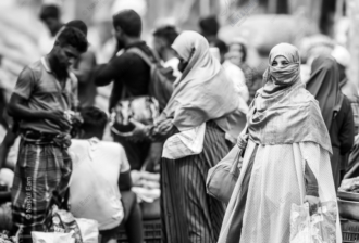 Veiled Presence in the Marketplace
