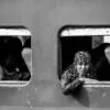 Their Shared Experience of Travel - Fine Art Photography Print, Limited Edition Photography, Giclée Print, Black and White Photography, Travel Photography