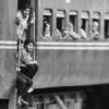 Train Passengers - Fine art photography print, monochrome photography, limited edition print, giclée print, train photography