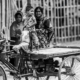 Family on a Flatbed - Fine Art Photography Print, Limited Edition Photography, Giclée Print, Monochrome Photography, Art Photography for Sale