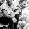 Boy Beside the Gourd Crate - Fine Art Photography Print, Limited Edition Photography, Monochrome Photography, Giclée Print, Art Photography Investment
