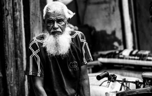 The Elder by the Alley - Fine Art Photography Print, Limited Edition Photography, Giclée Print, Art Photography Collectors, Fine Art Photography