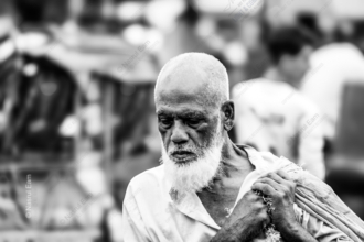 The Weight of Days - Fine Art Photography Print, Limited Edition Photography, Monochrome Portrait, Luxury Photography Art, Art Photography for Sale