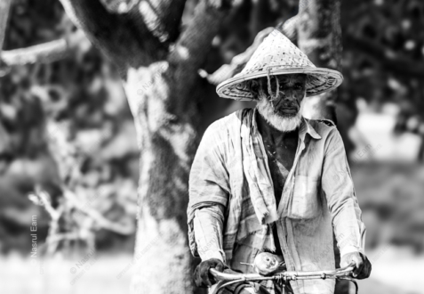 Journey Under the Conical Hat - Fine Art Photography Prints, Limited Edition Photography, Luxury Photography Art, Monochrome Photography,  Art Photography Prints