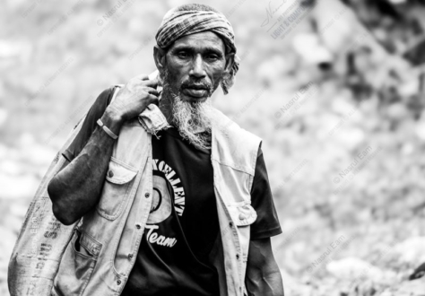 The Laborer with the White Beard - Fine Art Photography Print, Limited Edition Photography, Monochrome Portrait,  Museum-Quality Photography,  Art Photography for Sale