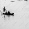 Two Fishermen on a Pale River - Fine Art Photography Prints, Limited Edition Photography, Giclée Print,  Art Photography Investment,  Nasrul Eam