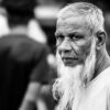An Elder with a White Beard Amidst the Blur - Fine Art Photography Print, Limited Edition Photography, Museum-Quality Photography, Art Photography for Sale, Collector Photography