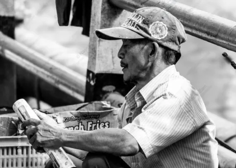 A Laborer in Profile