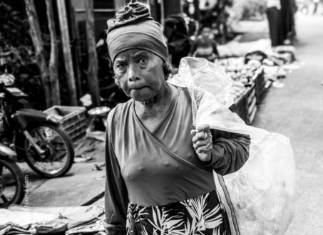 Woman on the Market Road
