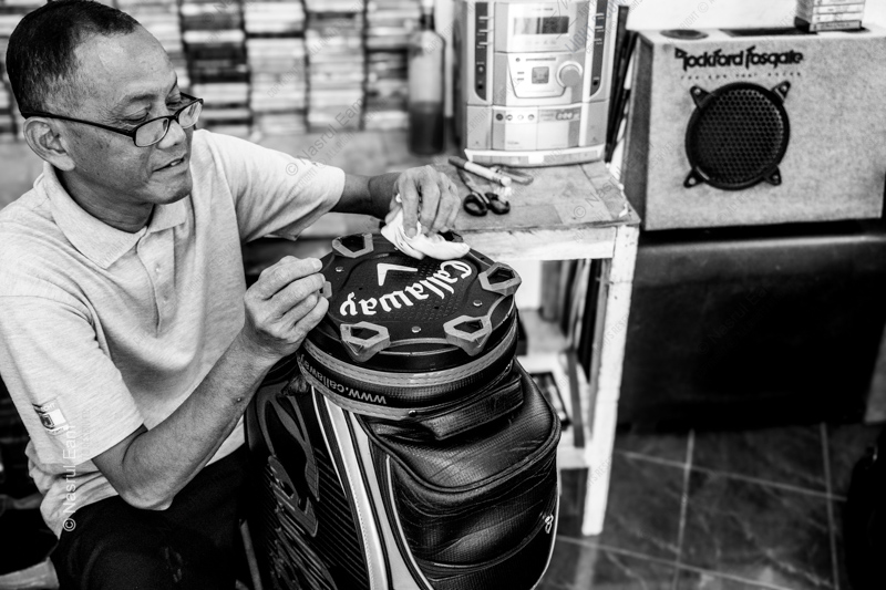 The Craftsman and the Golf Bag - Fine Art Photography Print, Limited Edition Photography, Giclée Print, Luxury Photography Art, Art Photography Investment