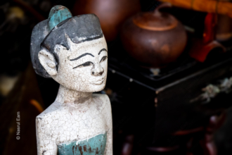 The Weathered Figure in Stillness - Fine Art Photography Print, Limited Edition Photography, Museum-Quality Giclée, Art Photography Investment, Luxury Photography Art