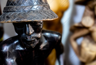 The Elder in Ebony Wood