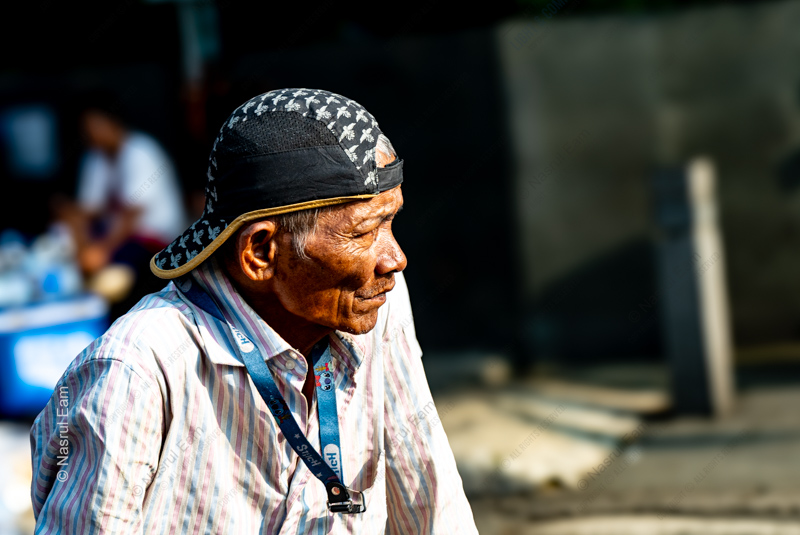Man in a Patterned Cap - Fine Art Photography Print, Limited Edition Photography,  Giclée Print,  Art Photography,  Luxury Photography