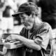 An Elder at the Public Bin - Fine Art Photography Print, Limited Edition Photography, Black and White Photography,  Museum-Quality Photography,  Art Photography for Sale