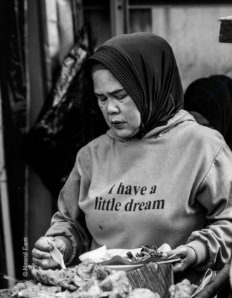 A Quiet Meal - Fine Art Photography Print, Limited Edition Photography, Black and White Photography, Museum-Quality Artwork, Contemporary Art Photography