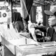 The Tea Vendor and His Customer - Fine Art Photography Print, Limited Edition Photography, Giclée Print, Black and White Photography,  Human Interest Photography