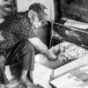 The Barefoot Craftsman with His Letters - Fine Art Photography Print, Limited Edition Print, Monochrome Photography,  Art Photography,  Photography Print