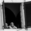 Two Women at the Open Window - Fine Art Photography Print, Limited Edition Photography, Black and White Photography,  Fine Art Print, Photography Art