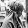 The Woman in the Gray Headscarf