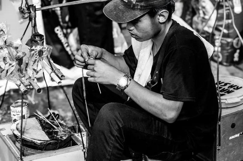 The Young Confectioner - Fine Art Photography Print, Limited Edition Photography, Black and White Photography, Documentary Photography,  Art Photography Print