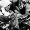 Woman with a Collection Pouch - Fine Art Photography Print, Black and White Photography, Documentary Photography, Limited Edition Print,  Museum-Quality Photography