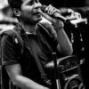 The Street Singer's Verse - Fine Art Photography Print, Limited Edition Photography, Monochrome Photography,  Art Photography Investment,  Museum-Quality Photography
