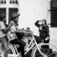 Two Boys on a White Bicycle - Fine Art Photography Print, Limited Edition Photography,  High-End Photography Prints,  Art Photography Collectors, Museum-Quality Photography