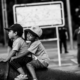 Two Boys on a Cannon