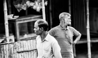 The Roadside Watchers - Fine Art Photography Prints, Limited Edition Photography, Black and White Photography, Luxury Photography Art, Contemporary Art Photography