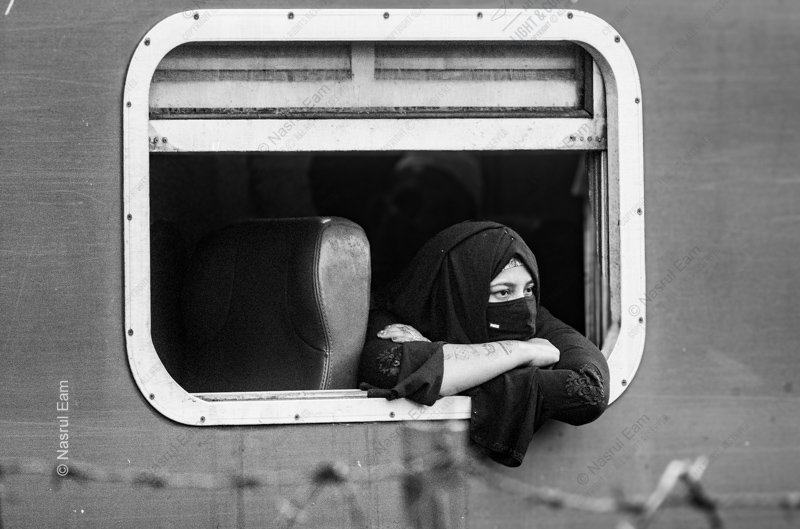 Woman at the Train Window