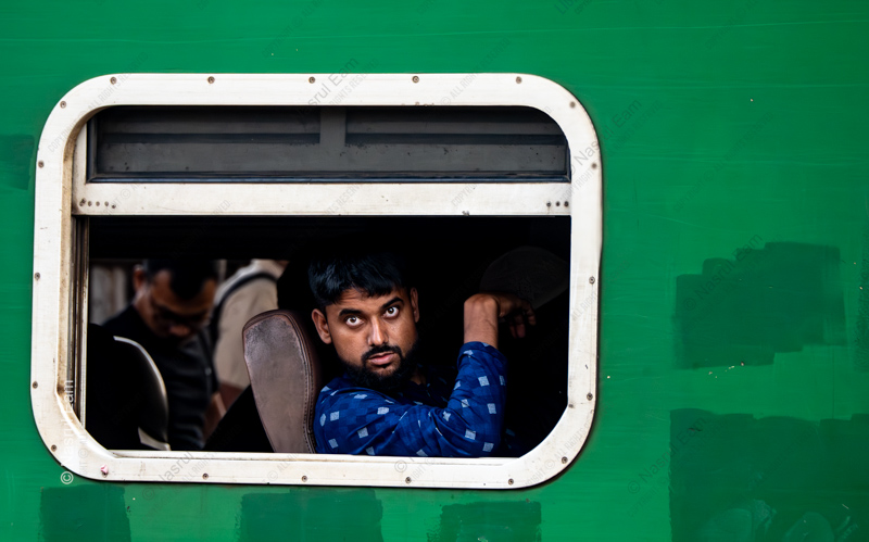 Passenger in the Green Carriage