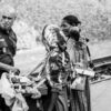 An Exchange by the Railway Line - Fine Art Photography Print, Limited Edition Photography, Black and White Photography, Documentary Photography, Art Photography Investment